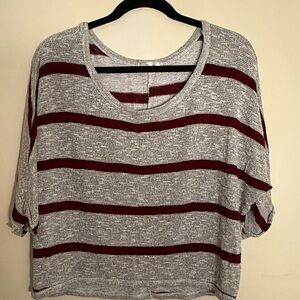 Striped Knit Top. Worn but in good condition.
